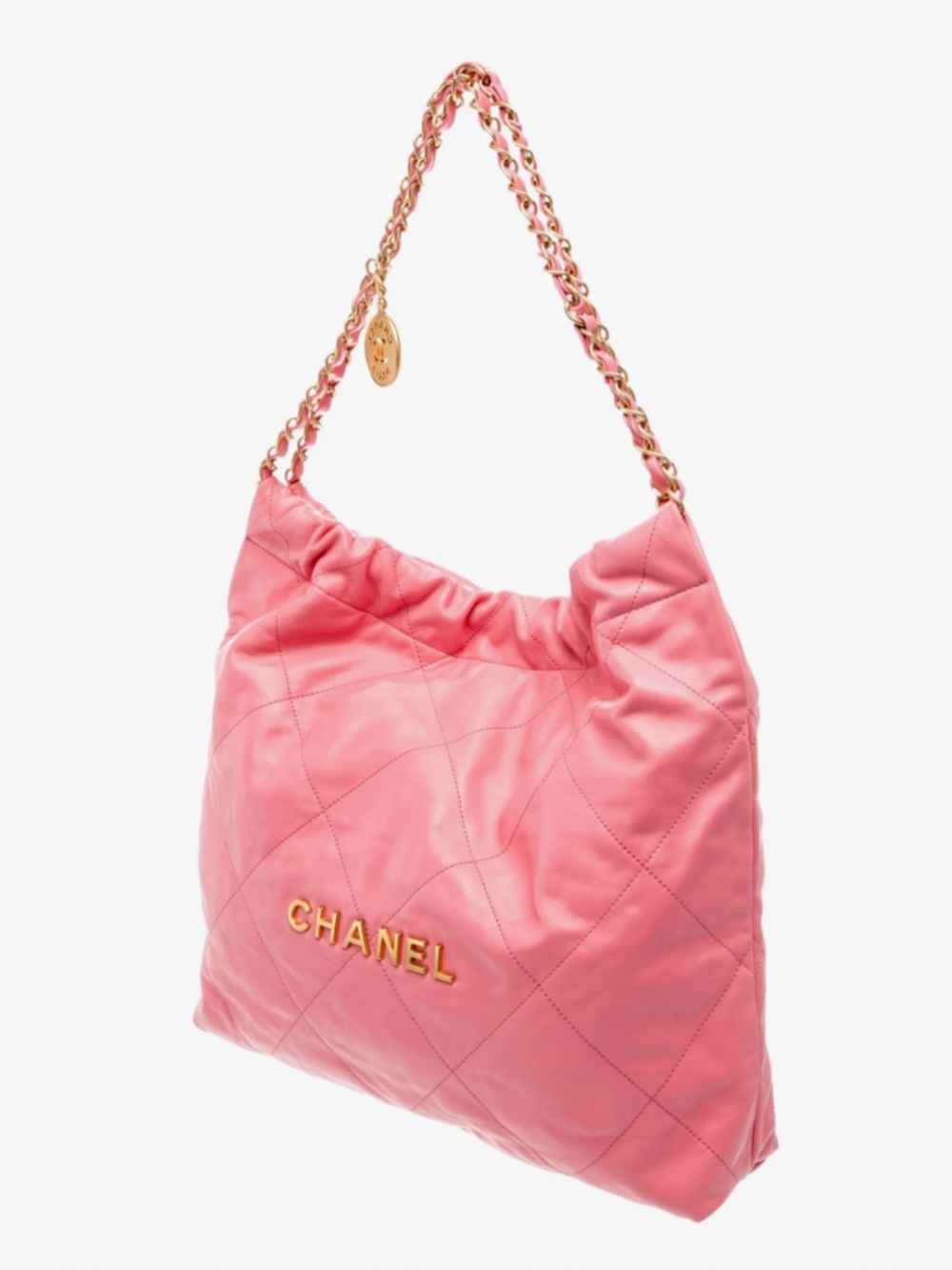 CHANEL 22 Hobo Bag Pink